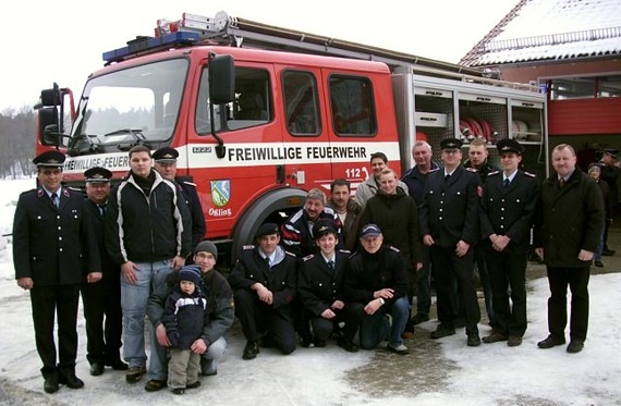 Neues Feuerwehrauto Oßling